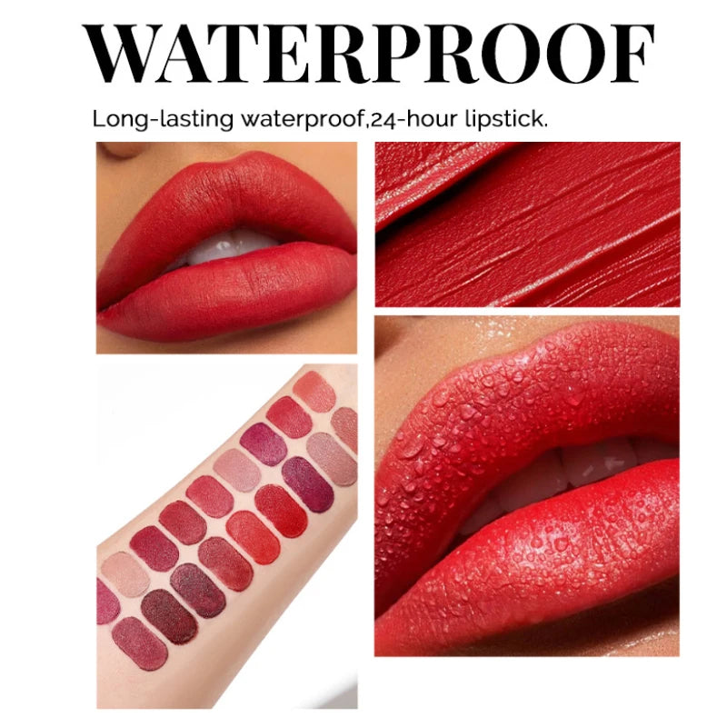zspecial®Mini Matte Lipstick Set Waterproof Long Lasting Velvet