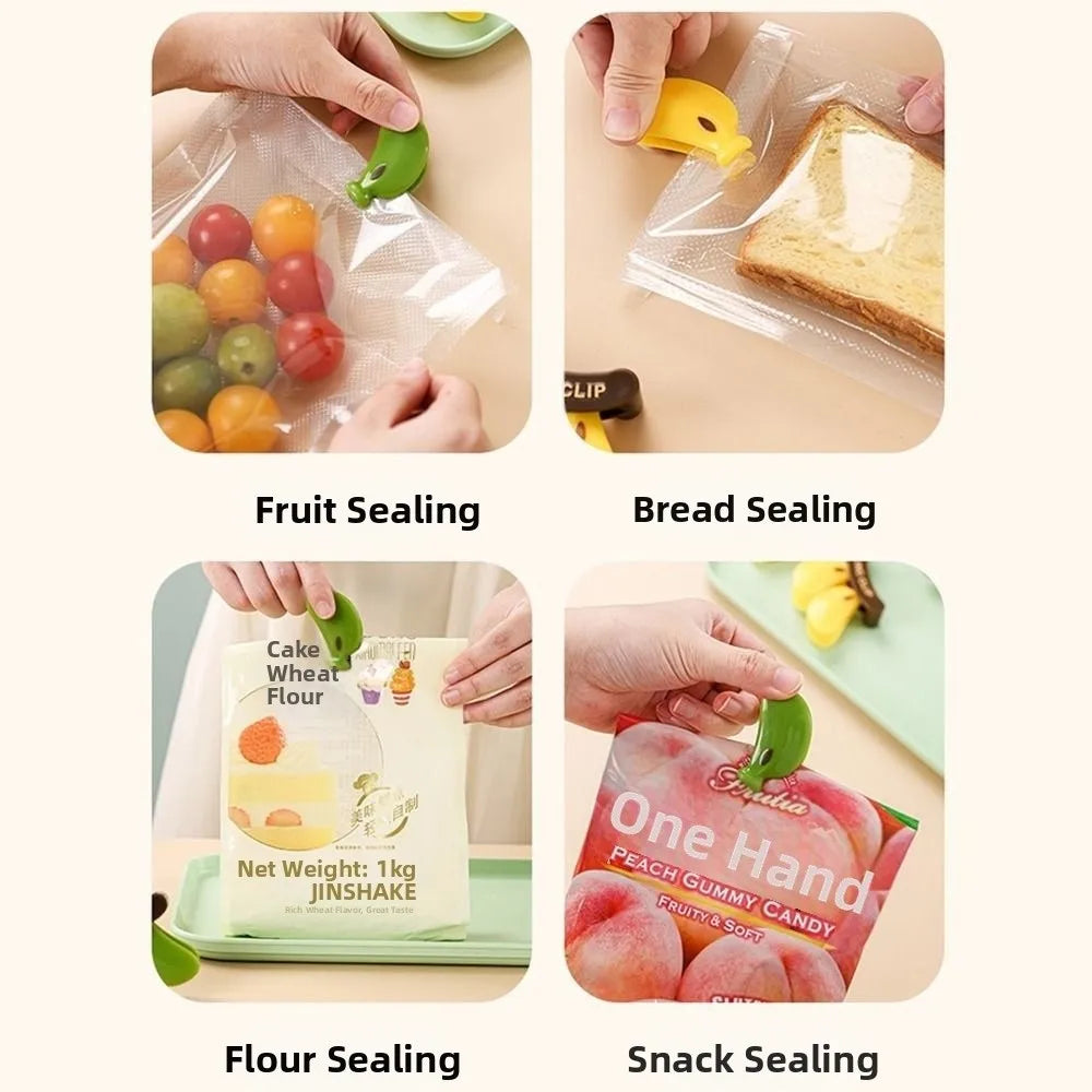 zspecial®Banana Magnetic Food Sealing Clip Bag Sealer Fresh Keeper