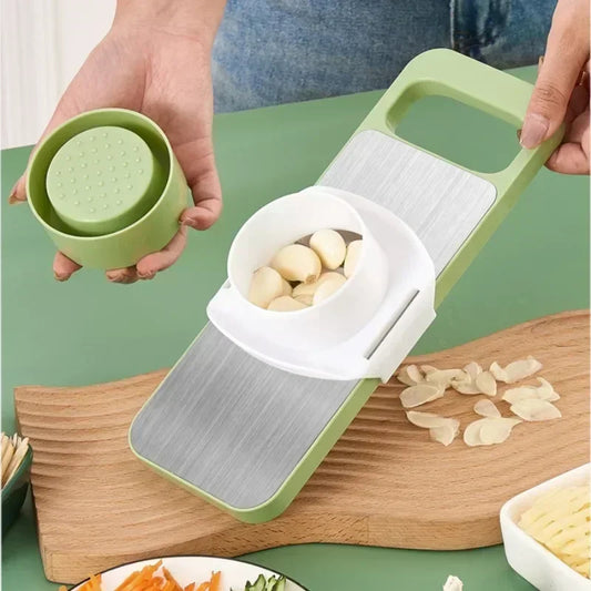 zspecial ®5-in-1 Stainless Steel Vegetable Slicer & Chopper
