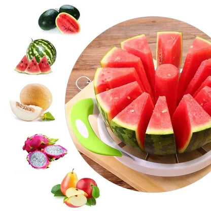 zspecial(®) Multifunction Watermelon Slicer Cutter Stainless Steel Fruit Cutter & Apple Corer Divider | Kitchen Fruit Peeler Cutting Tool Accessories
