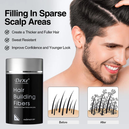 zspecial(®) Keratin Hair Building Fibers for Men & Women – Natural Hair Thickening Powder Refill for Instant Hair Regrowth & Thin Hair Concealer