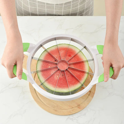 zspecial(®) Multifunction Watermelon Slicer Cutter Stainless Steel Fruit Cutter & Apple Corer Divider | Kitchen Fruit Peeler Cutting Tool Accessories