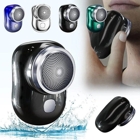 zspecial(®) Portable Electric Shaver for Men – IPX7 Waterproof Wet & Dry Mini Pocket Razor with Type-C Fast Charging Beard Trimmer & Travel Shaving Machine